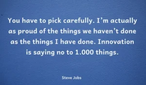 Steve Jobs Innovation and details