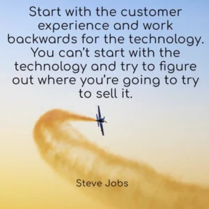 Steve Jobs Customer Experience and details